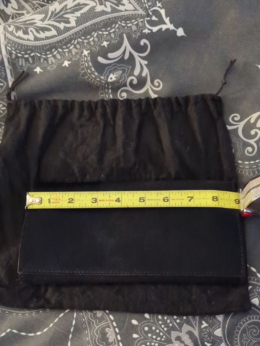 Donna Karan black pony clutch - Picture 4 of 7